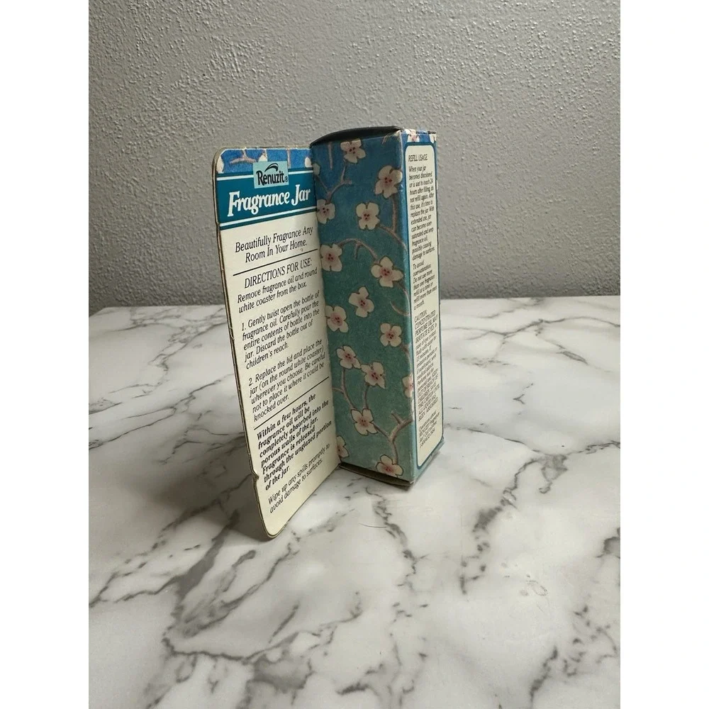 Renuzit Fragrance Jar‎ Only Refill. Jade Breezes. 1992. New In Box. 0.17oz